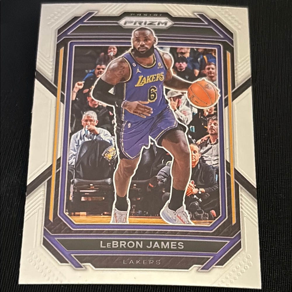 Panini Prizm Lebron James Basketball Card brand new mint